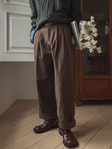 Kona basic three tuck wide pants