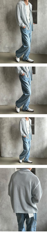 [S/S] Two tone linen cardigan (3color)