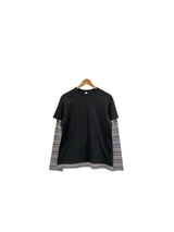 ストライプレイヤードTシャツ