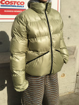Arctic Glossy Puffer Short Padding (5c)