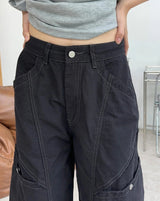 Aken Vintage Curved Pocket Pants