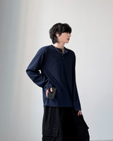 リコヘンリーネックロングスリーブ