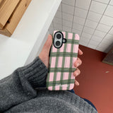 knit check phone case (macsafe tough bumper)