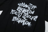 スクライブルペイントtシャツ