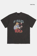 ザワイルドプリントオーバーTシャツ -グランジ