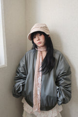 shirring MA-1 jk