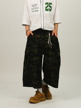 ME CAMOU BERMUDA CARGO PANTS