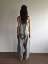 [SET]ミュート カーブドパンツ ＋ ベルト