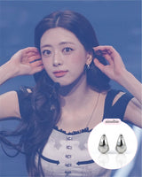 [ITZY Yuna Piercing] タロットスターハギーズピアス - Silver Color