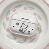 [AirPods] Black maro bear hard case (only case)