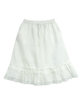petit lace midi skirt 