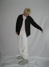 U.K Slim Fit Jersey Zip-Up (2 Colors)