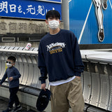 FLAG PRINTING OVER-FIT SWEAT SHIRT MTM