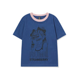 ルミクロップTシャツ [Navy]
