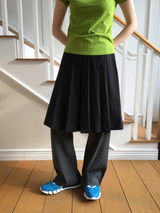 YWD PLEATS SKIRT (2color)