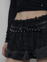STUDDED DOUBLE BELT
