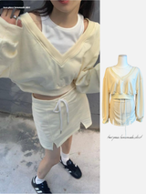 [SALE]two-piece lemonade skirt