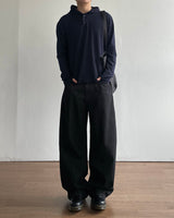 Polz Rib Henley Hoodie