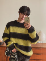 Ellic Brush Striped Knit