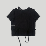テリースリットTシャツ