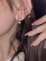 pleat star piercing