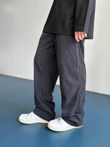 Twill Basic Golden Wide Pants 7C