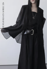 see-through strap jacket