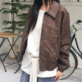 リトンストラップボートネックオフショルダー長袖ニットTシャツ