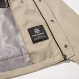 3 Layer Hard Shell Short-Jacket - BEIGE