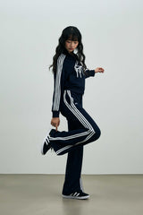 JOEL JERSEY TRACK PANTS / NAVY