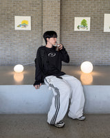 Face Track Line Snap Pants