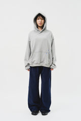 (MADE) Blue Star Softy Hoodie_Grey