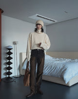 Nut Washed Bootcut Denim