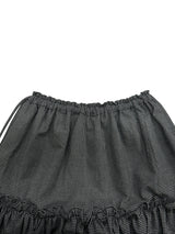 Soft Check Skirt