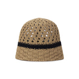 VZ Long Label Half Punching Bucket Hat / Beige