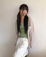 グリッツサマーポケットシースルーシャツ