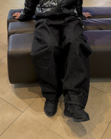Prime nine wide denim pants