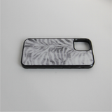 [MADE] zebra glass bumper case (gray)
