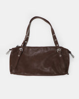 Seah Eyelet Leather Shoulder Bag