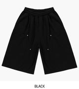 リベットヘビーパイルバミューダパンツ