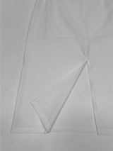 [SET] Flannel Halterneck Skirt Two-Piece