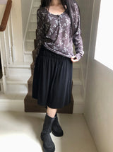 **ムエン シャーンド ミディ スカート**