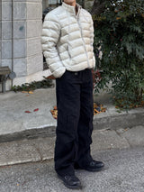 Vintage wave-washed cargo pants