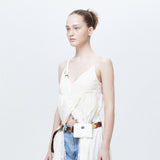 [Leather 100%]  ビクトリア_OFF WHITE