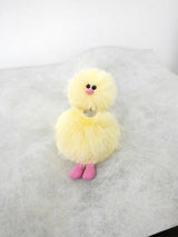 Cosymosy Ugly Bird Keyring - Lemon