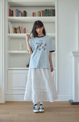 26SS★ Cats Music Ringer Short Sleeve Tee