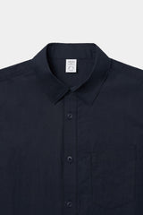 One Pocket Paper Work Shirt (Navy)