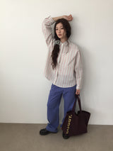 ラッシュ ストライプ シャツ