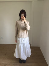 ストッパー ナイロン バルーンスカート(2color)