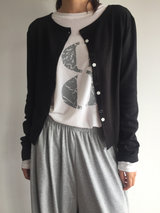 Chlory Flower Button Cardigan (4color)